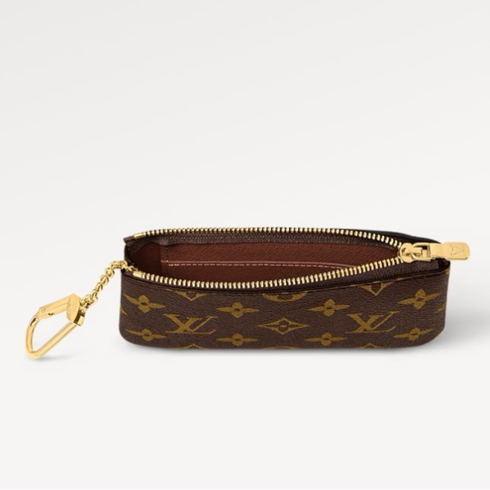 Louis Vuitton Brown Monogram key pouch S - Picture 3 of 9